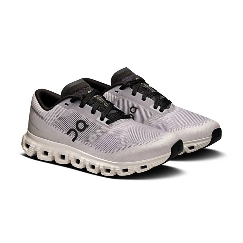 On Women Cloud 6 Push Shoes Lilac Black Running Sneakers Size 8.5 NWB